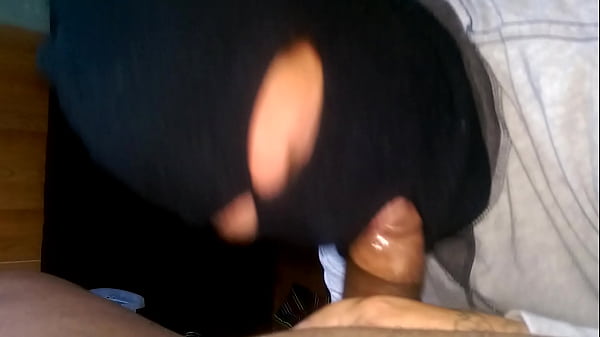 Getting some sloppy head rite off work . Mask On