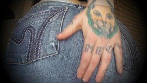 BEST FRIEND FARTS ON YOU IN A THONG & JEANS