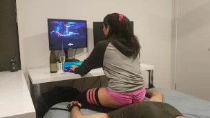 Girlfriend Facesitting With Surprise Fart