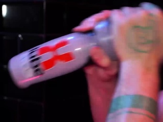 Tattooed Axel Abysse Displays His Large Asshole